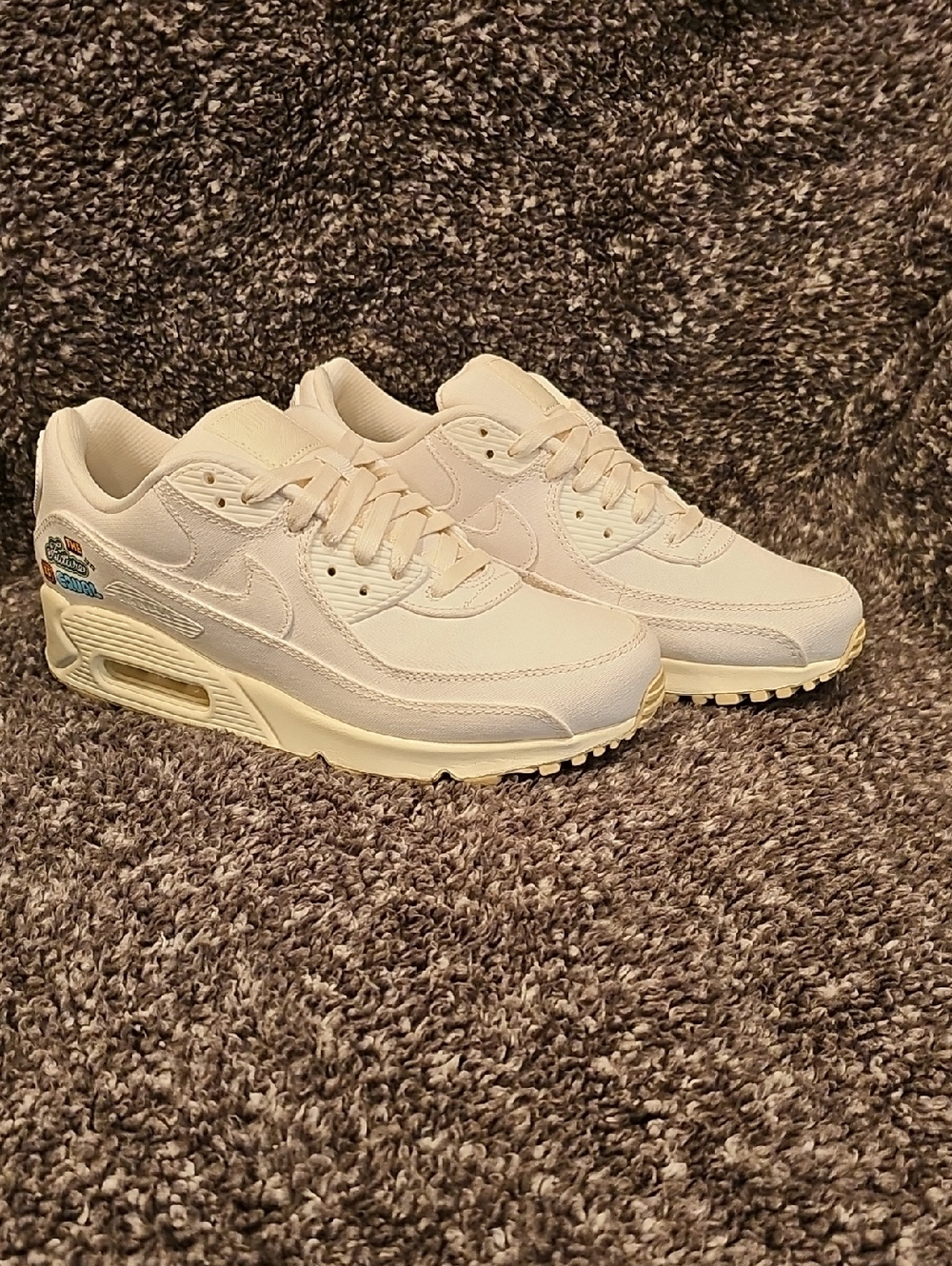 Nike Cream/Off-White Air Max Sneakers